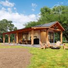 Family 60 m2 Lakóház + Terasz 