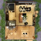 Duo 55 m² + terasz