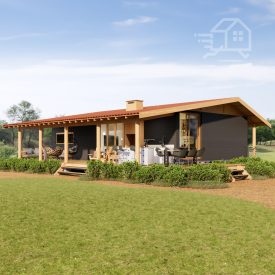 Harmony 90 m2 Modular Home + Terrace