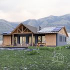 Unibox Edge 130 m2 Modulhome + Terrace