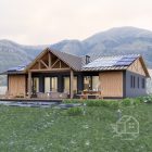 Unibox Edge 130 m2 Modulhome + Terrace