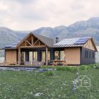 Unibox Edge 130 m2 Modulhome + Terrace