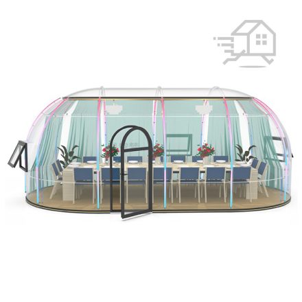 Kupolaház C2 ⏀4 m X 7 m / 24,6 m² + fürdőszoba