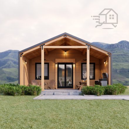 Linea Nyereg 45 m² Residential House + Terrace