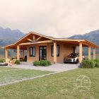 Linea Veranda - 45 m2 lakóház + terasz