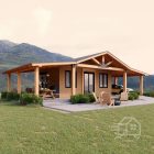 Linea Veranda - 45 m2 lakóház + terasz