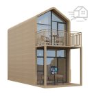 Natural House N2 Plus-D / 56 m2