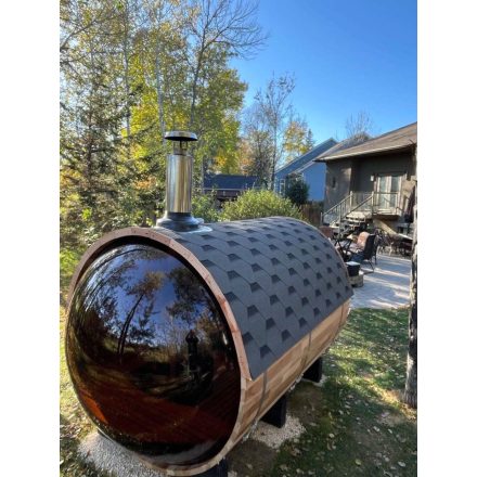 Panoramic Barrel Sauna