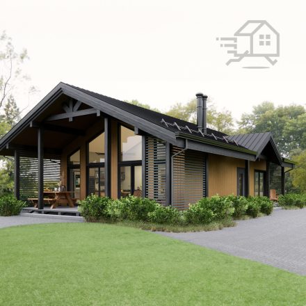 Cedar 100 m2 Lakóház + Terasz