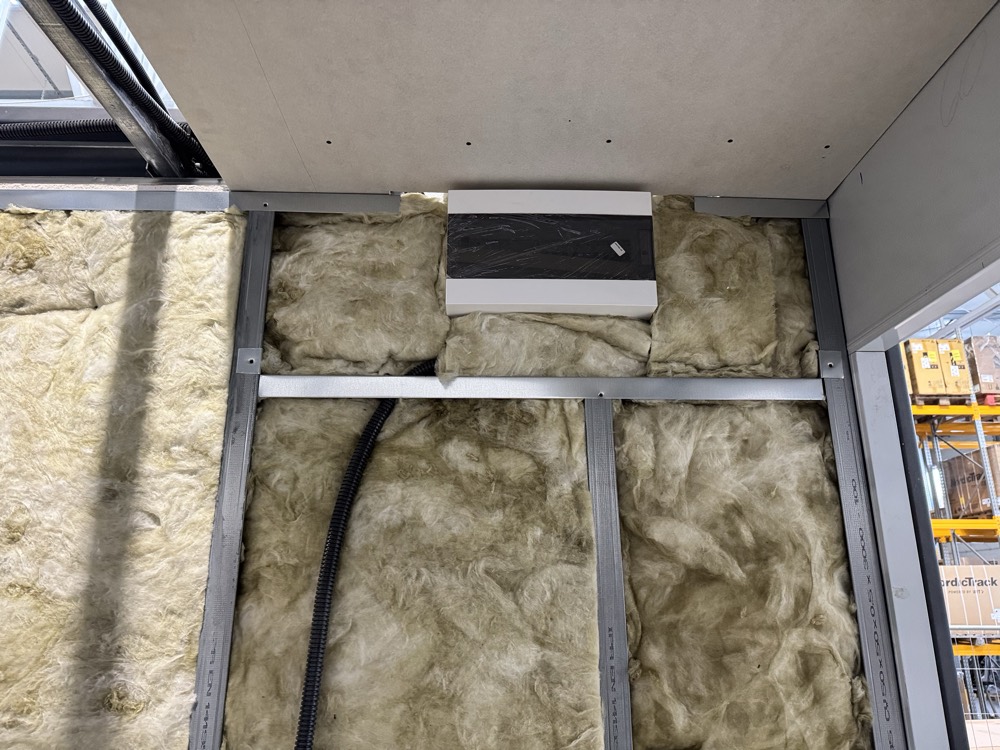 Falak és mennyezet — Celldömölk, 36 m² szaunaház